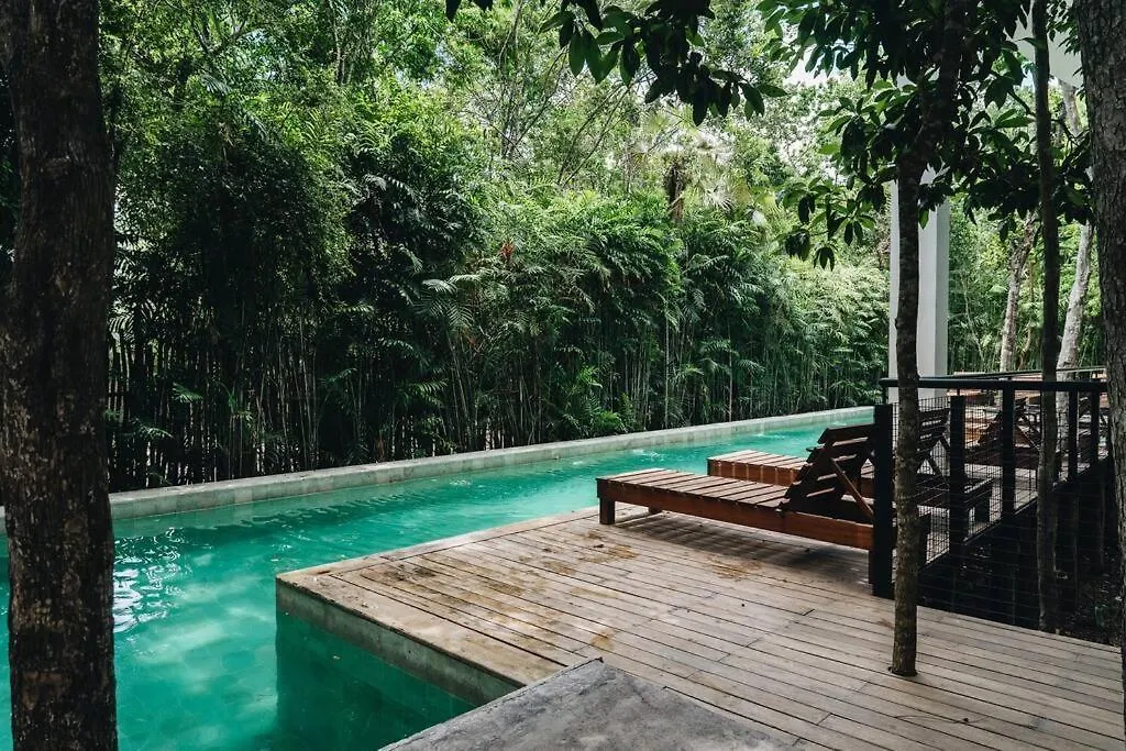 Luxury Villa, Beach Club - Jungle View - Sahara Jade Tulum Pueblo Villa